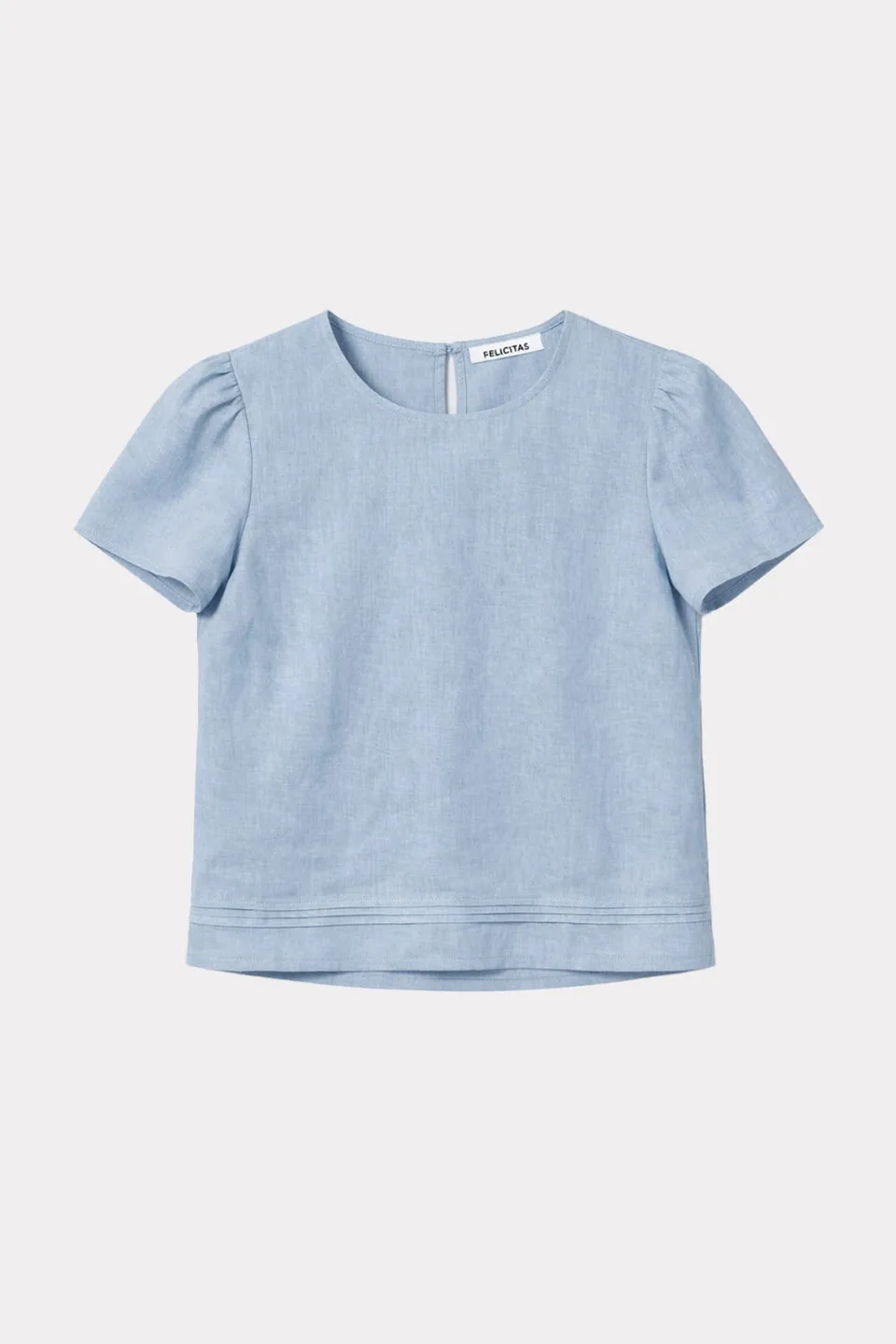 felicitas-bena-damen-bluse-leinen-kurzarm image 1