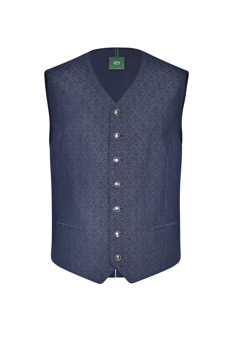 g-ssl-gilet-herrschaftlich-herren-wolljacquard-grau image 1