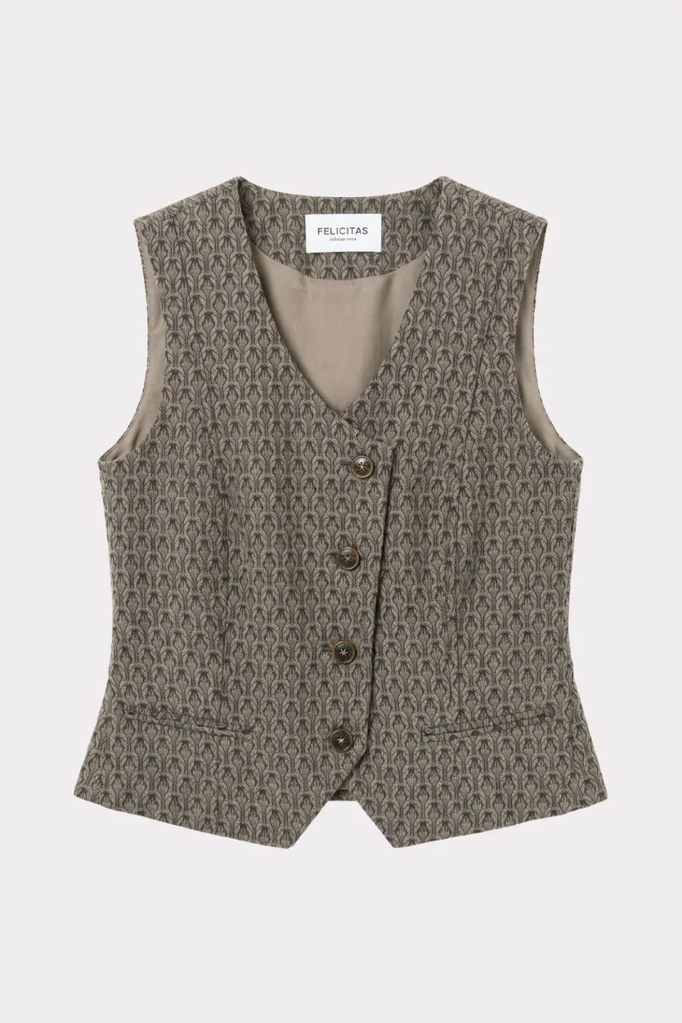 felicitas-wanessa-damen-weste-jacquard-asymmetrisch-kurz image 1