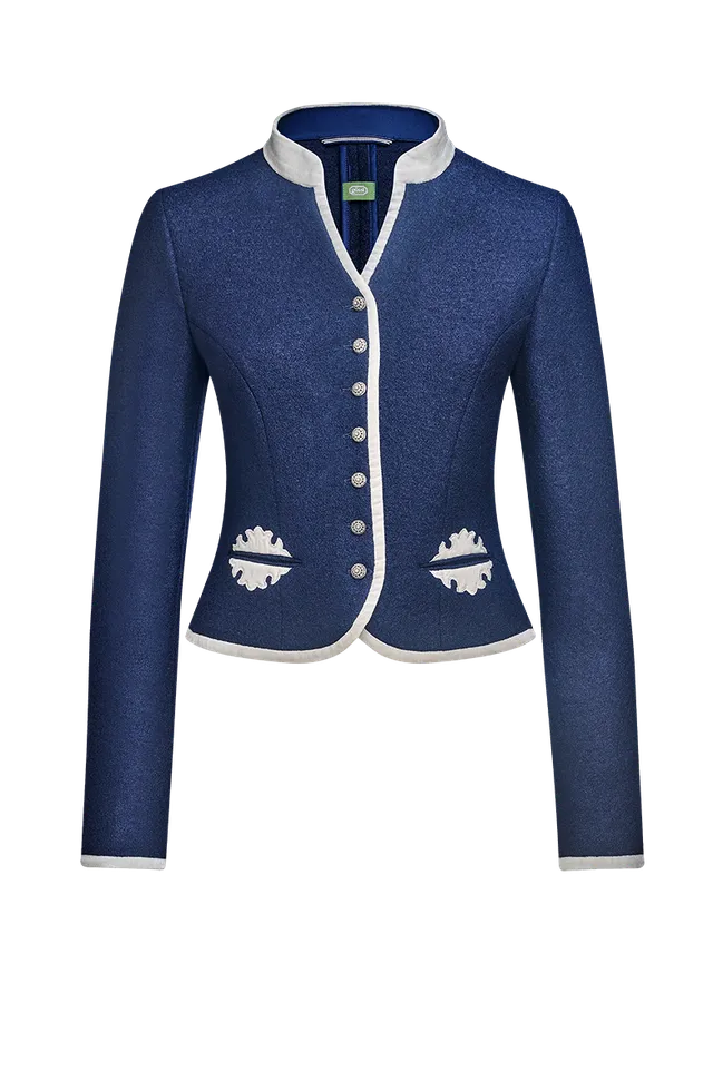 g-ssl-junge-walkjacke-walkjacke-aus-wolle-viskose-in-blau image 1