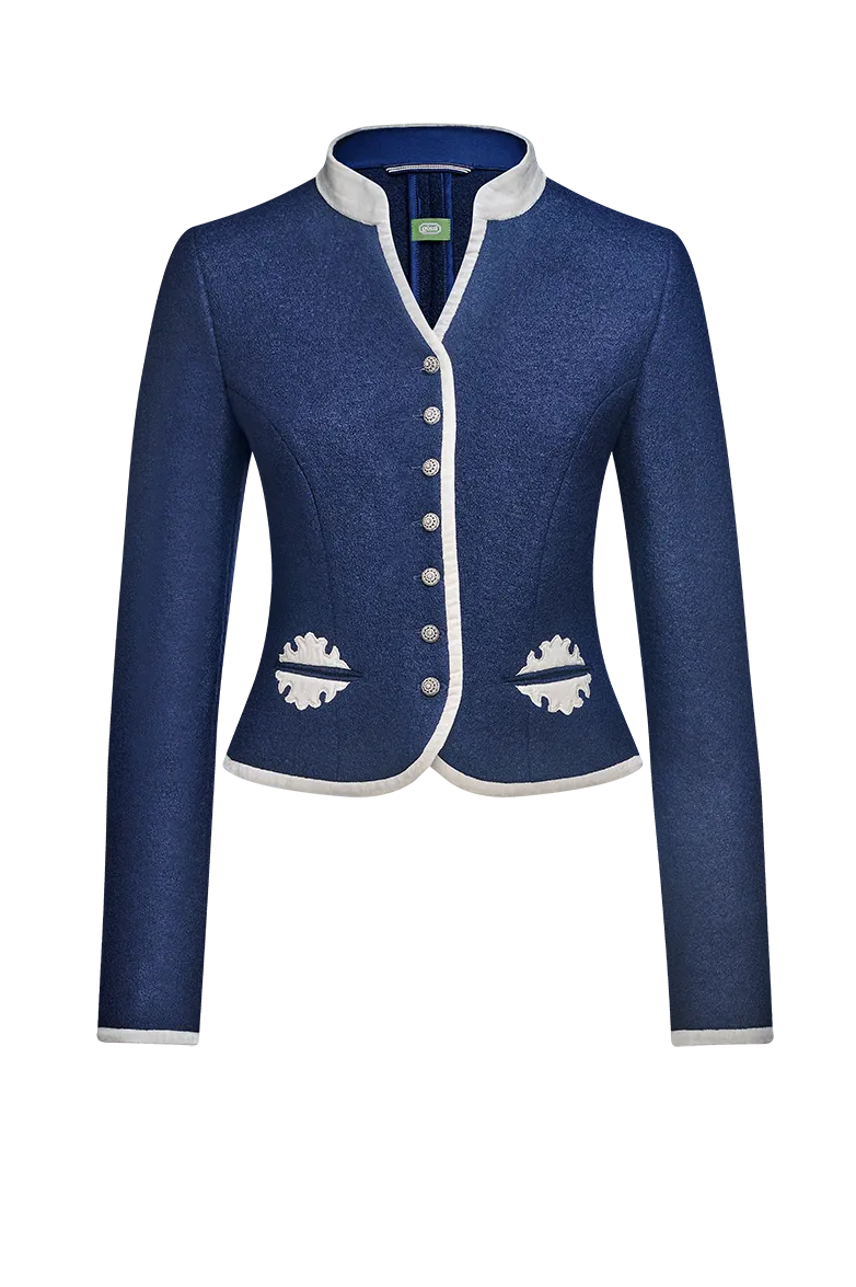 g-ssl-junge-walkjacke-walkjacke-aus-wolle-viskose-in-blau image 1