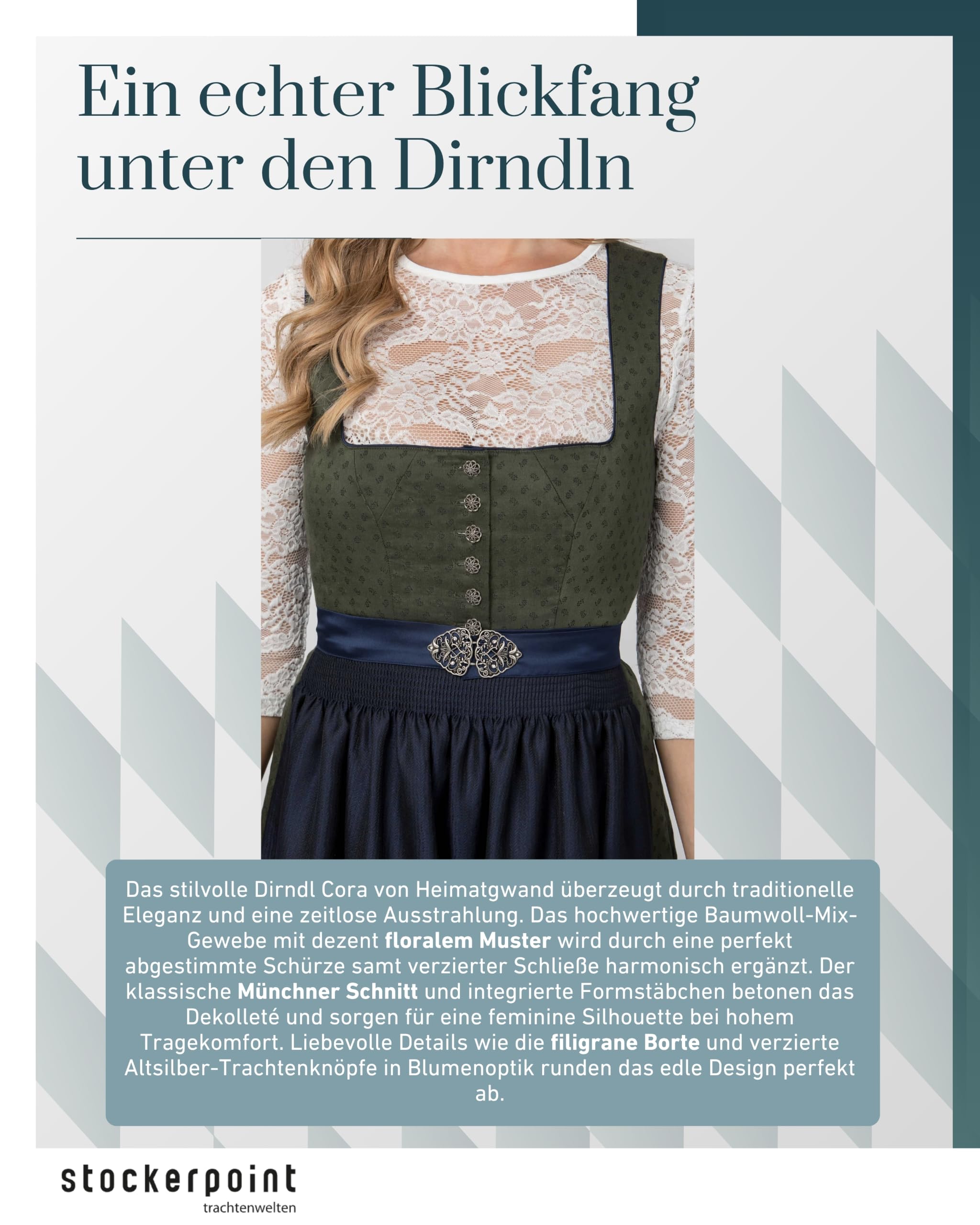 stockerpoint-dirndl-cora-olive-gr-e-50 image 4