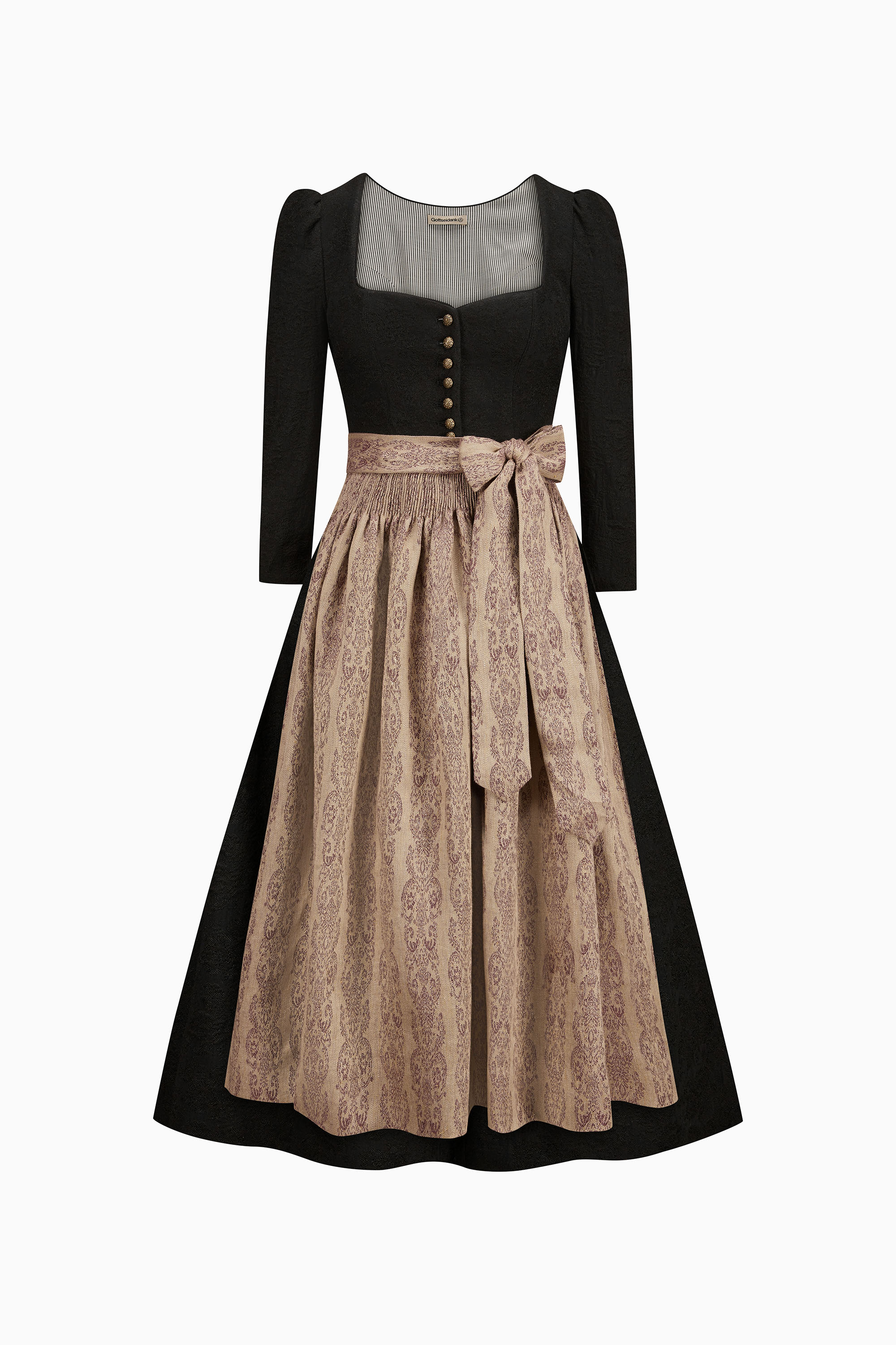 gottseidank-dirndl-amelie-langarmdirndl-mit-faltenrock-2 image 1