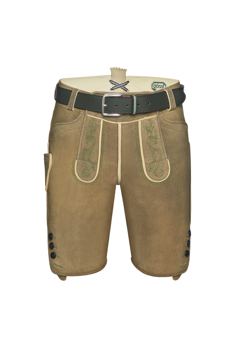 g-ssl-salzburger-lederhose-aus-rothirschleder-in-eiche image 1