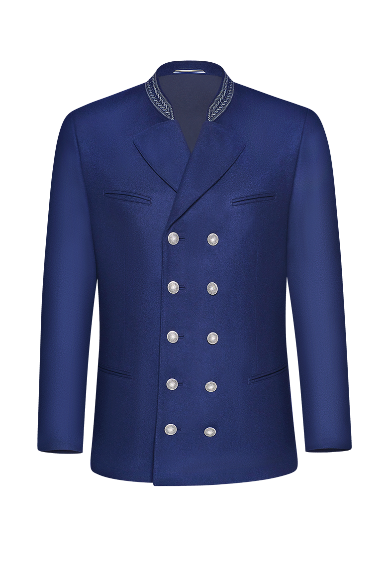 g-ssl-festlicher-doppelreiher-lodenjacke-herren-blau image 1