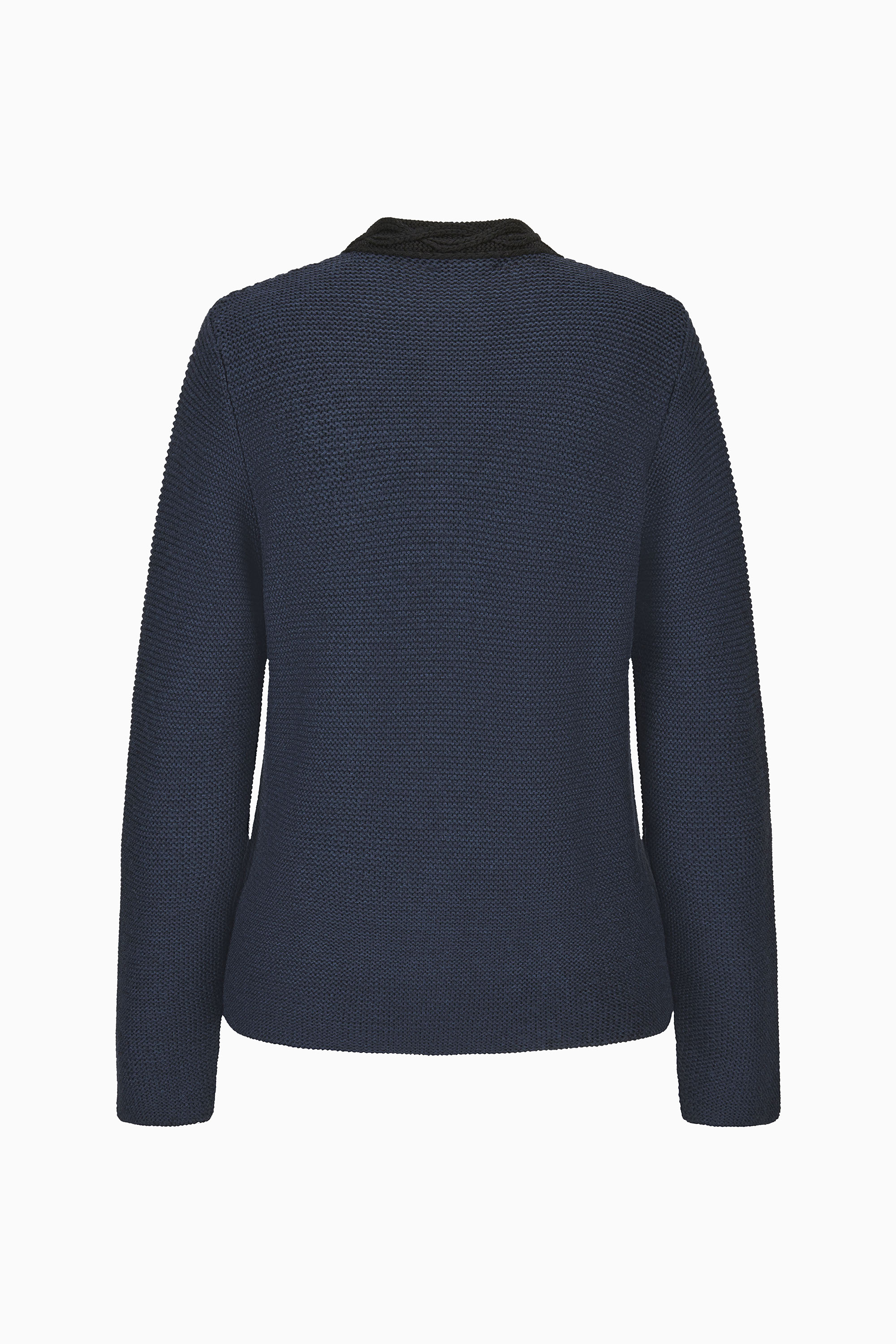 gottseidank-damenstrickjacke-luise-mit-kontrast-tasche image 2