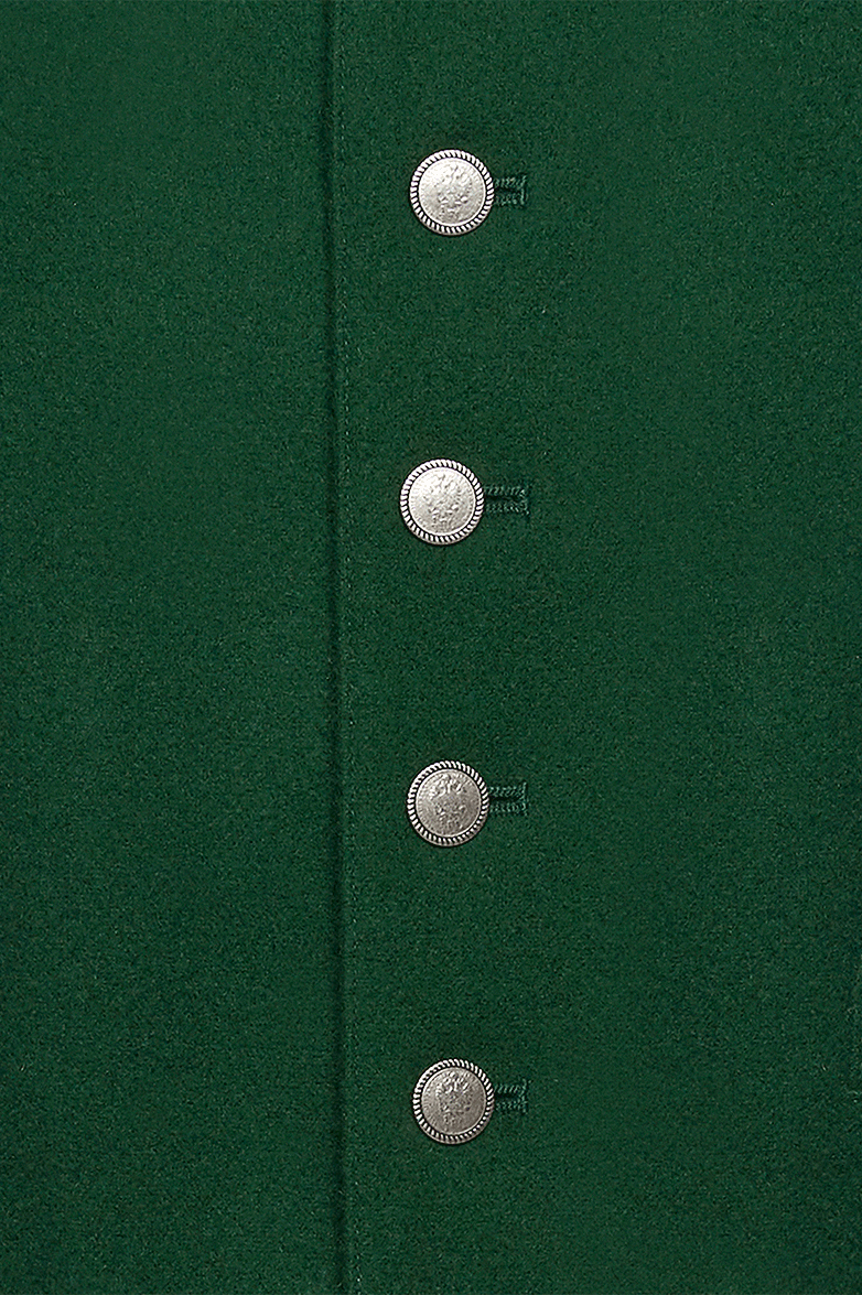 g-ssl-ausseer-gilet-aus-strichloden-gr-n-mit-eichenlaub image 4