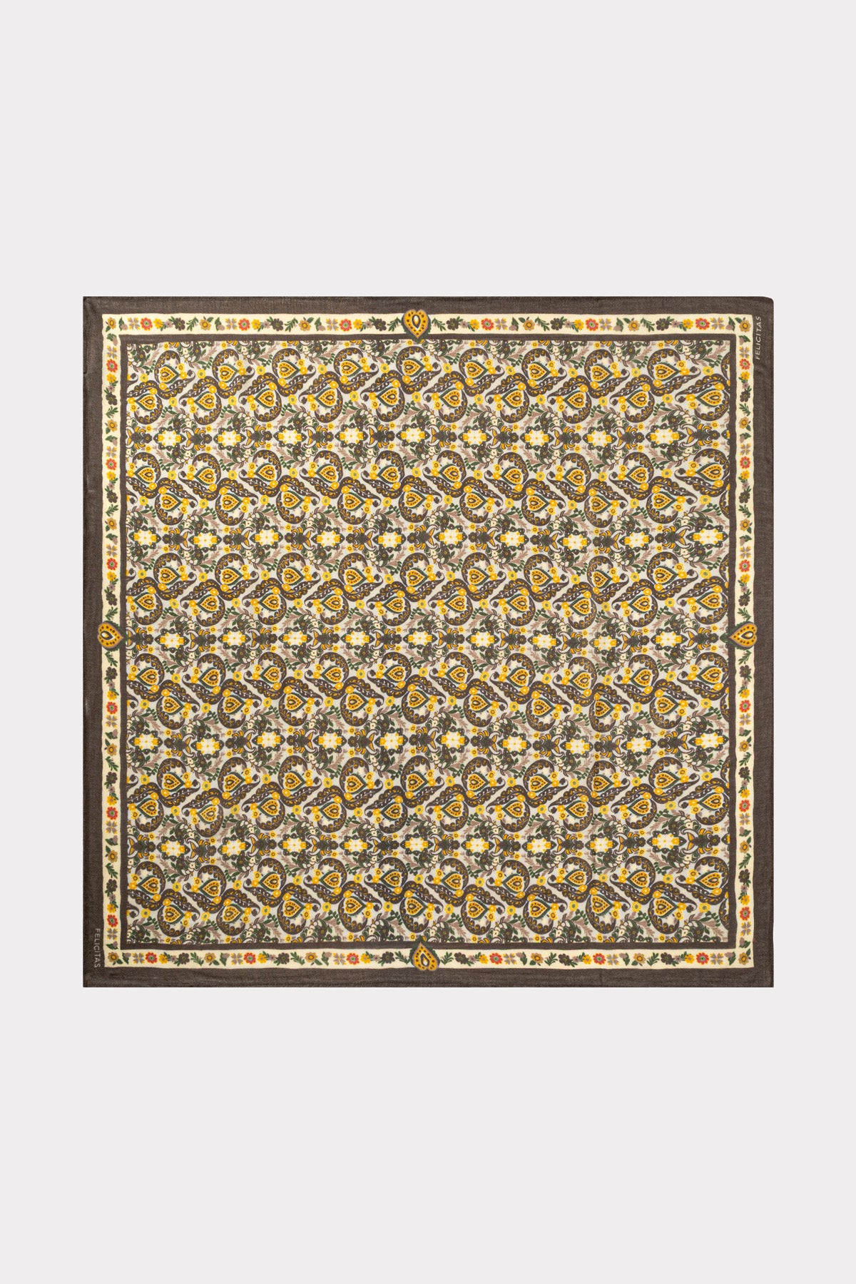 felicitas-damen-schal-anneliese-55x55-wolle-seide-gold-braun image 1