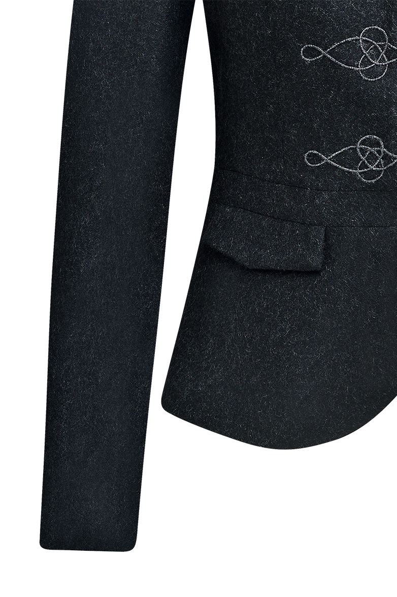 g-ssl-festjacke-aus-kaschmirloden-tailliert-seidenfutter-grau-schwarz image 4