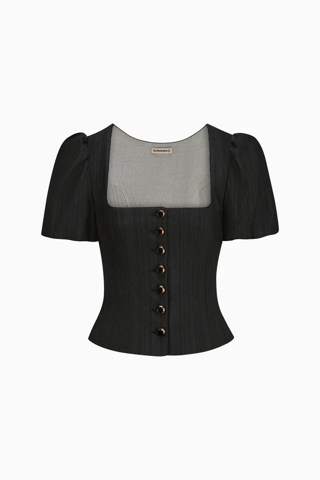 gottseidank-damenmieder-ksenia-dirndl-mieder-mit-puffarm image 1
