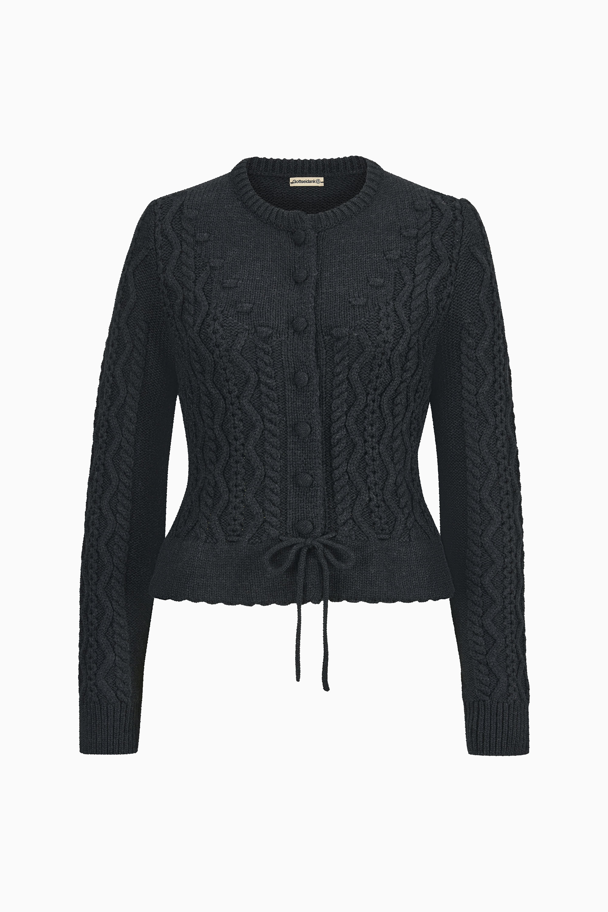 gottseidank-damenstrickjacke-lene-strickjacke-mit-zopfmuster-3 image 1