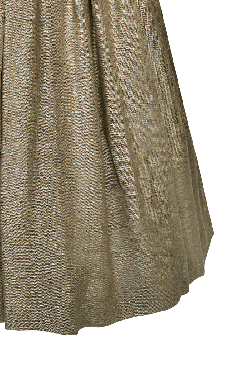 g-ssl-jagddirndl-mit-henndorfer-r-sche-70cm-leinen-hanf image 5