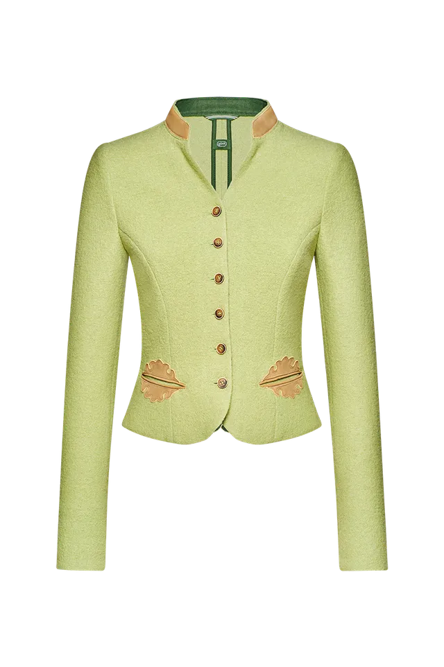 g-ssl-walkjacke-mit-hirschleder-damen-gr-n image 1