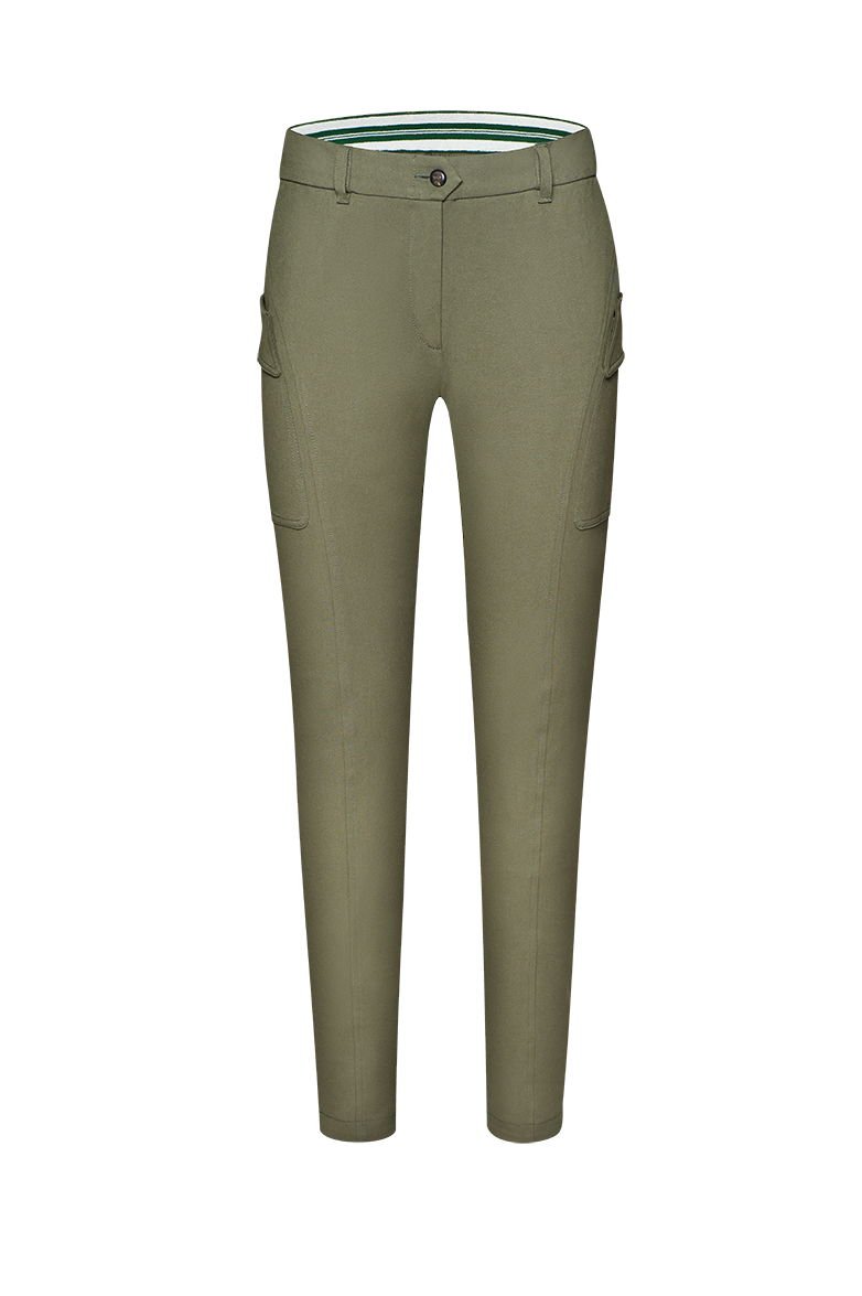 g-ssl-stiefelhose-mit-taschen-damen-trachtenhose-grau-schwarz image 1