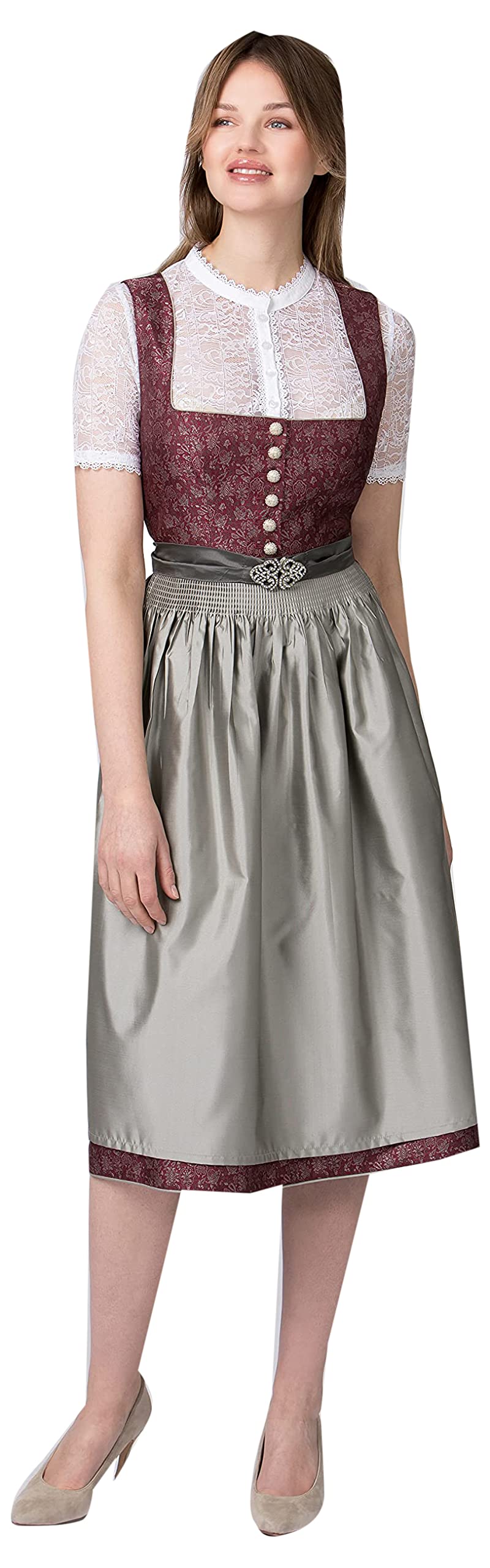 stockerpoint-leonora-midi-dirndl-jacquard-mit-zierschnalle image 7