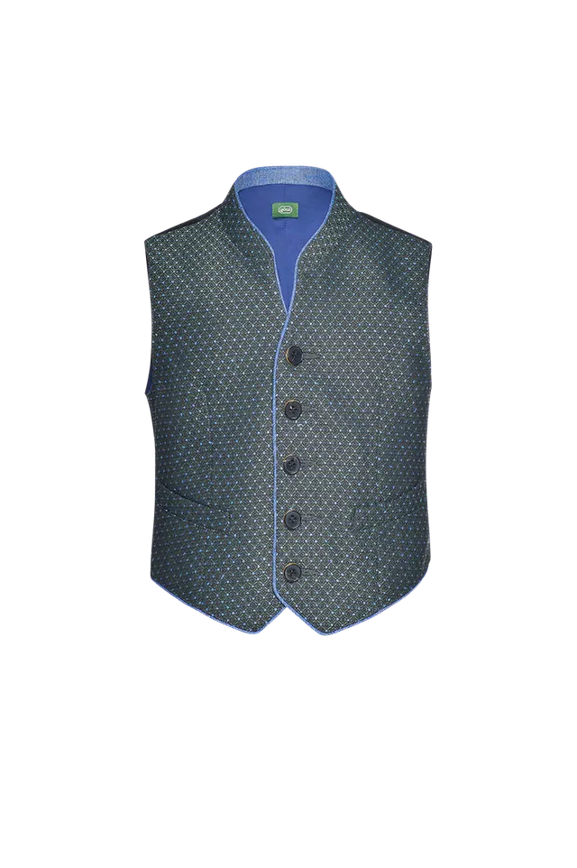 g-ssl-buben-gilet-gr-n-stehkragen-wolle-leinen image 1