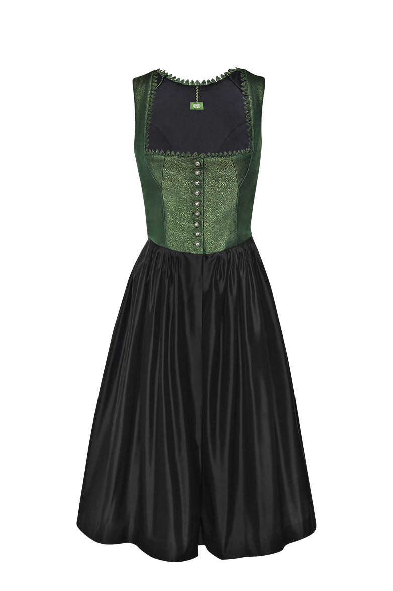 g-ssl-edle-freude-aus-seide-damen-dirndl-grau-schwarz-70-cm image 1