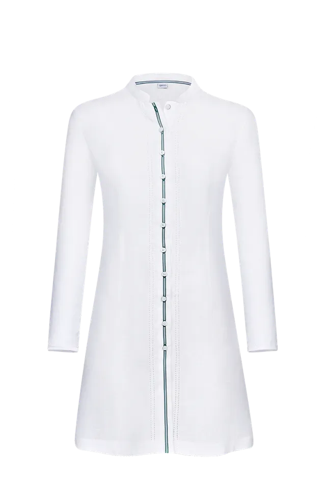 g-ssl-blusen-gehrock-damen-longbluse-leinen-mit-hohlsaum image 1