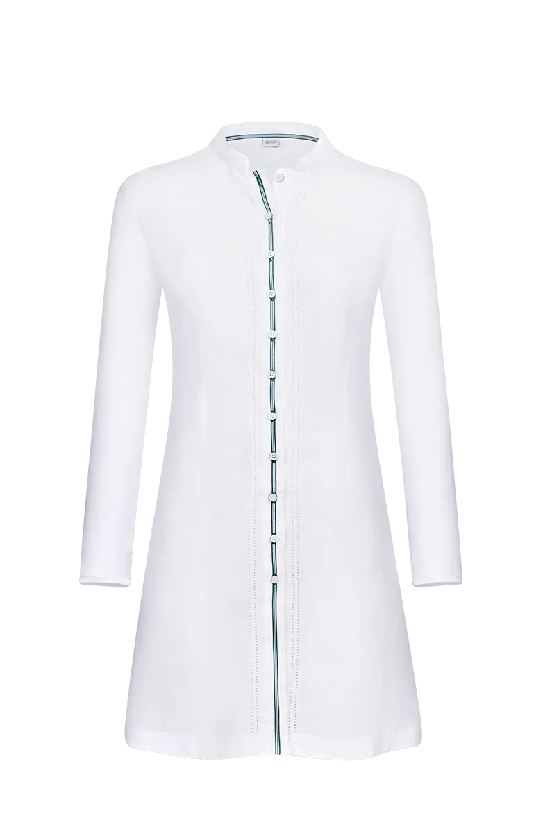 g-ssl-blusen-gehrock-damen-longbluse-leinen-mit-hohlsaum image 1