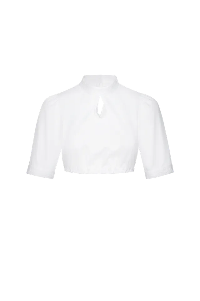 g-ssl-einzigartig-dirndlbluse-baumwoll-satin-tropfenausschnitt image 1