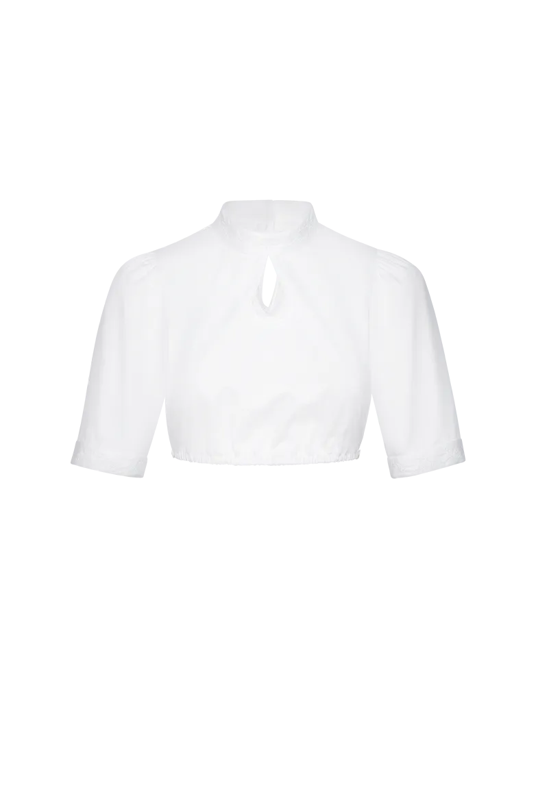 g-ssl-einzigartig-dirndlbluse-baumwoll-satin-tropfenausschnitt image 1