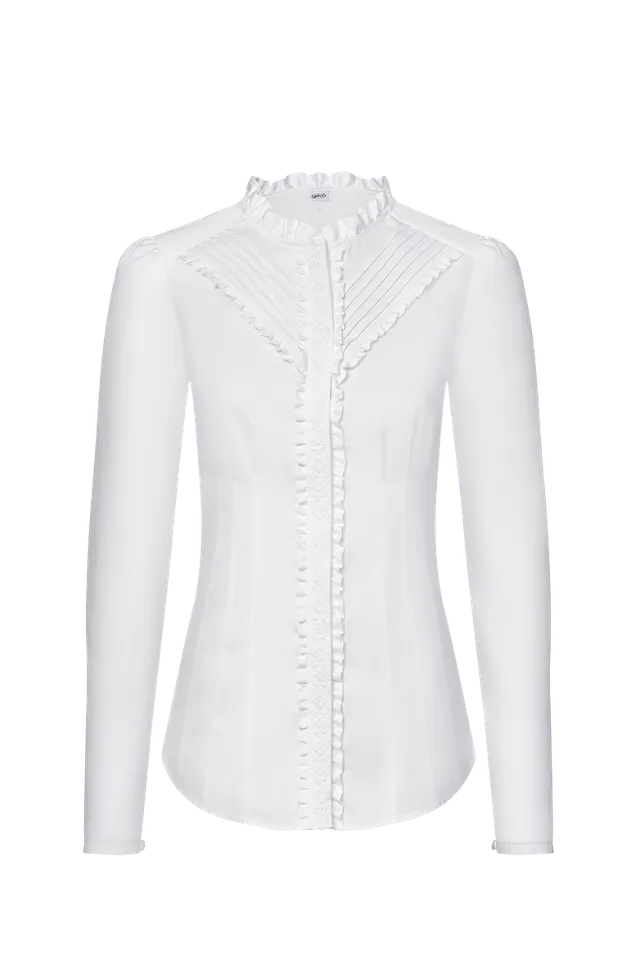 g-ssl-fein-gearbeitet-dirndlbluse-baumwollsatin-r-schen image 1