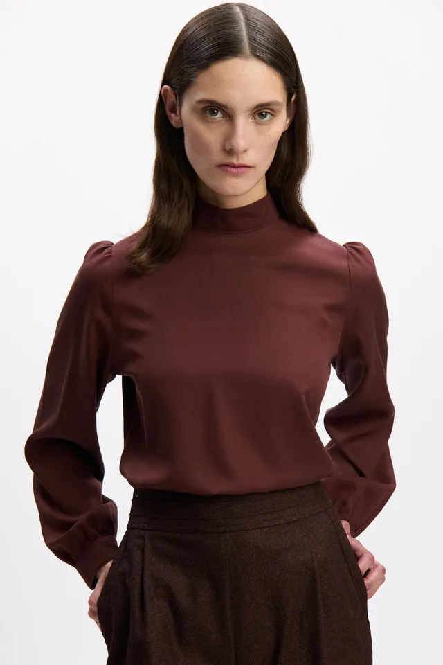 felicitas-bluse-bria-damen-tencel-bluse-stehkragen image 1