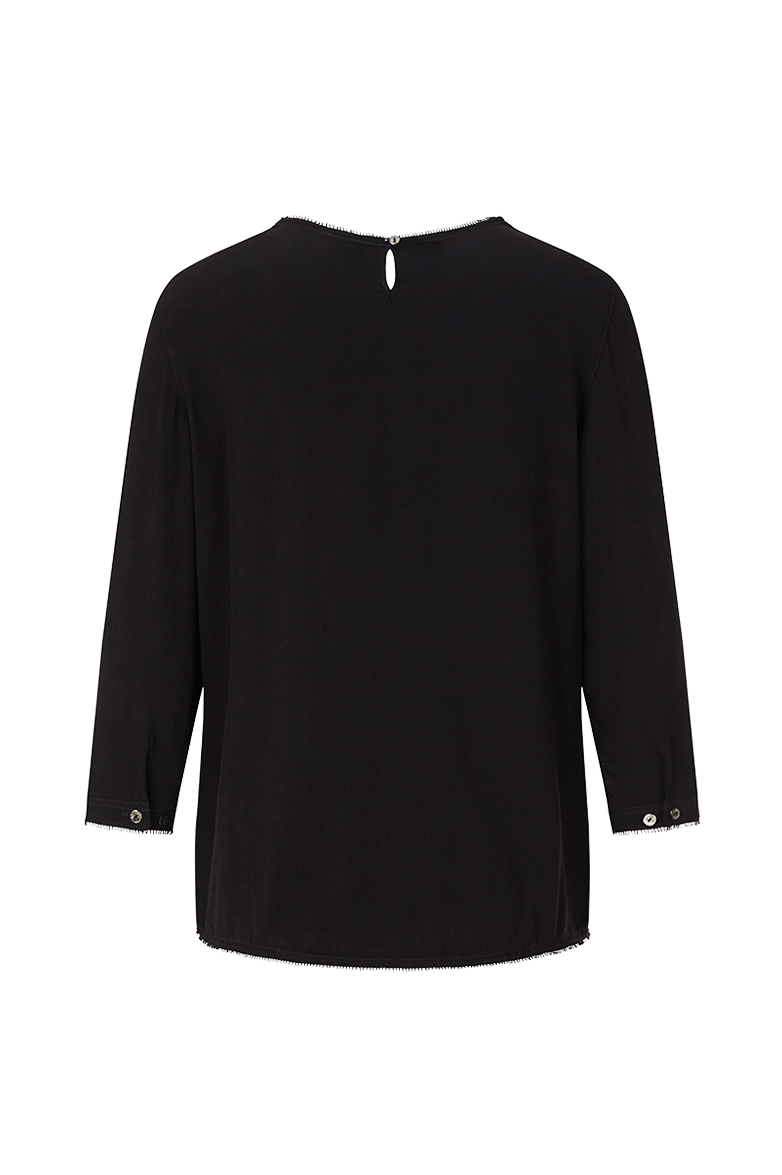 g-ssl-maientraum-blusentop-damen-viskose-top-grau-schwarz image 2