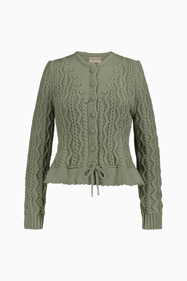 gottseidank-damenstrickjacke-lene-mit-zopfmuster-4 image 1