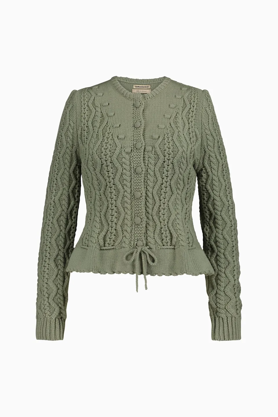 gottseidank-damenstrickjacke-lene-mit-zopfmuster-4 image 1