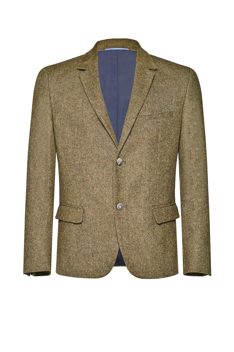 g-ssl-tweed-jacke-herren-revers-jacke-braun image 1