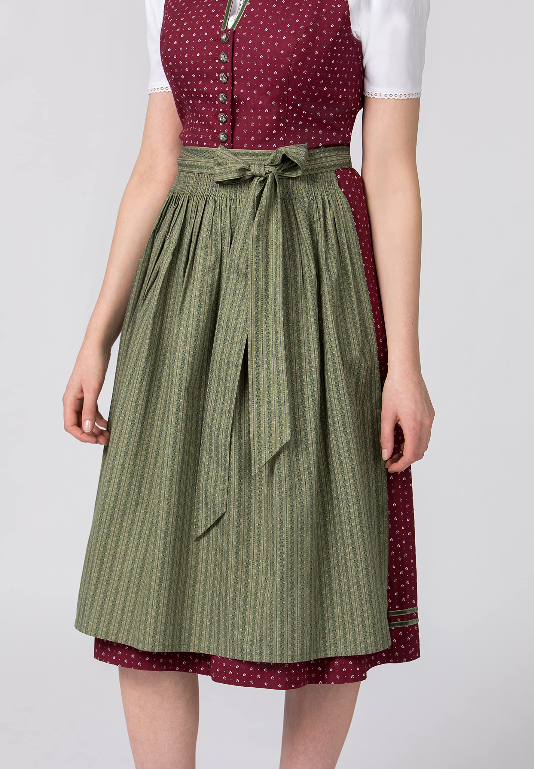 stockerpoint-bella-midi-dirndl-bordeaux-blumendruck-1er-pack image 5