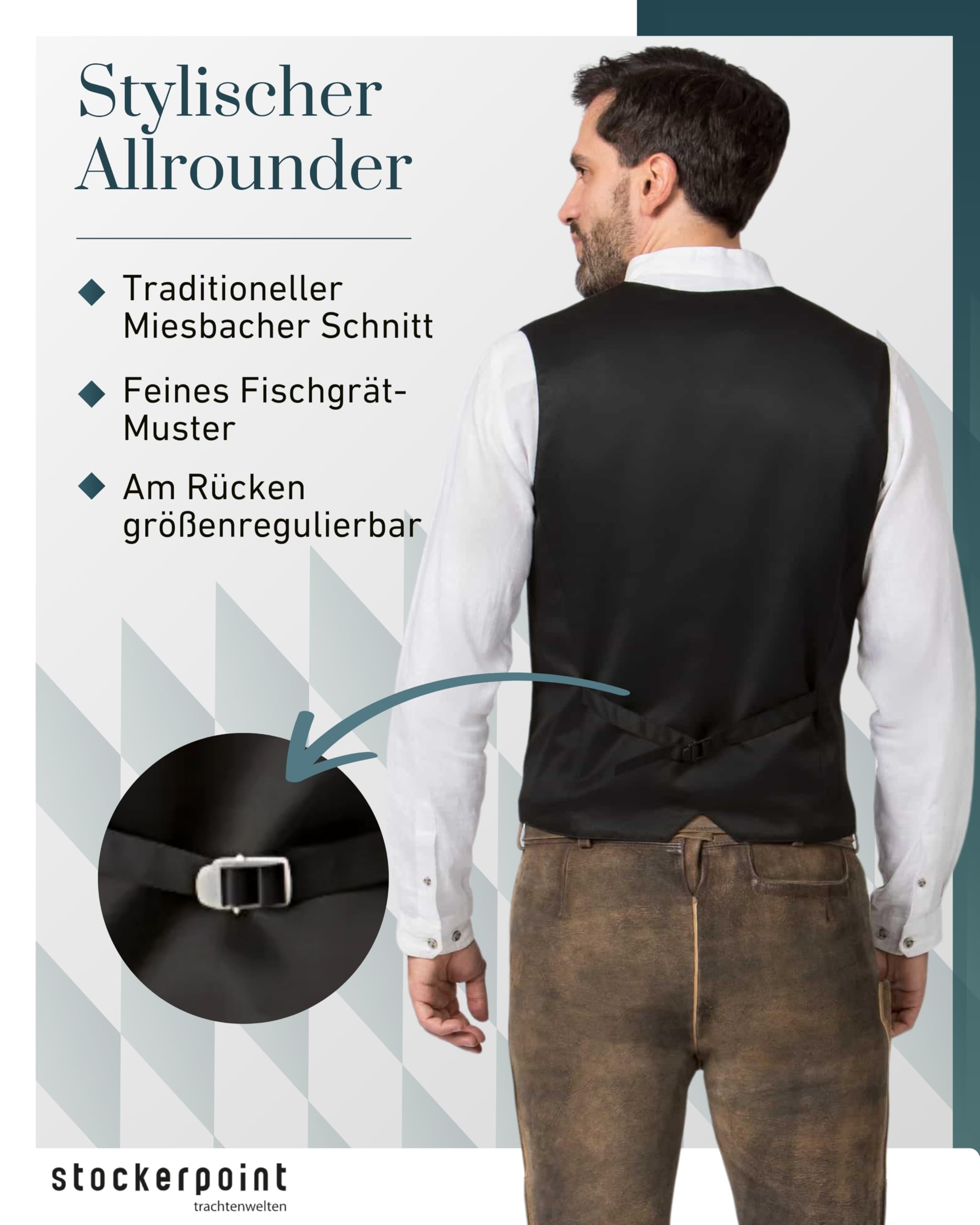 stockerpoint-bennet-herren-trachtenweste-44-60 image 3