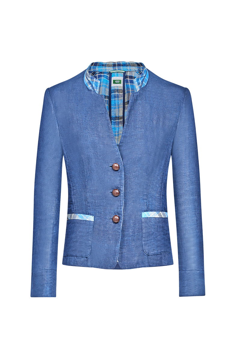 g-ssl-freizeitjacke-aus-leinen-double-blau-mit-lederknopf image 1