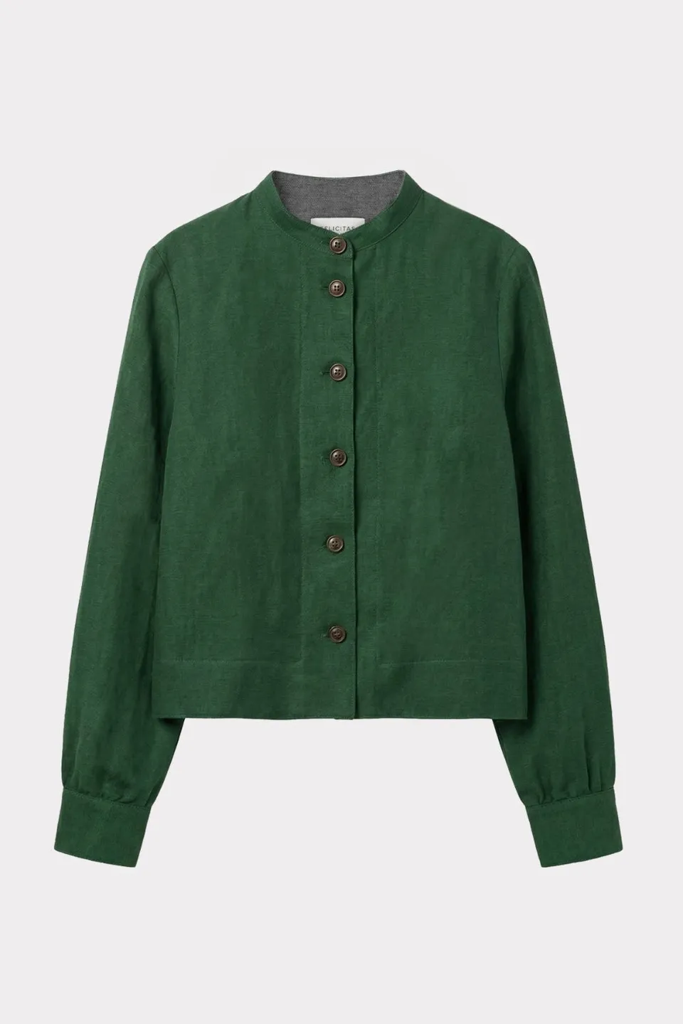 felicitas-damen-jacke-josana-leinen-cupro-trachtenjacke-gef-ttert image 1