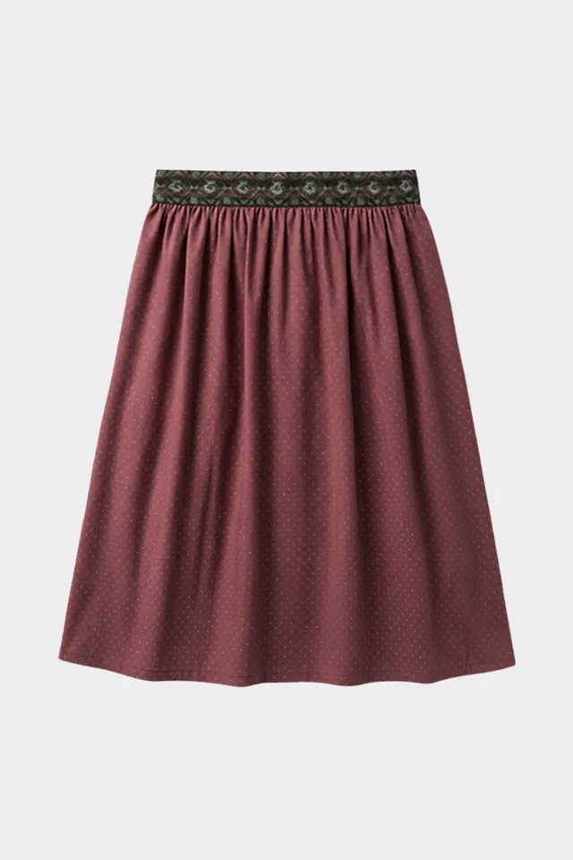felicitas-rock-raffa-damen-baumwollrock-59-cm-mit-taschen image 1