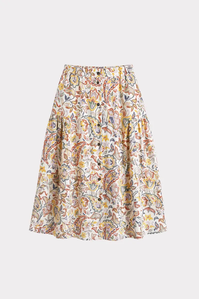 felicitas-damen-rock-raella-76er-l-nge-viskose-paisley image 1