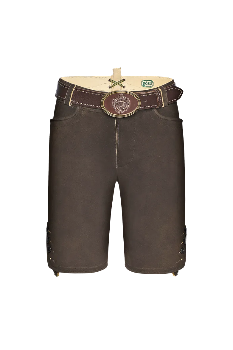 g-ssl-lederhose-mit-klassischem-verschluss-hirschleder-in-braun image 1