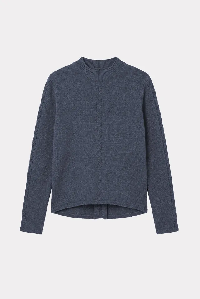 felicitas-damen-strick-pullover-palina-wollmix-zopf-pullover image 1