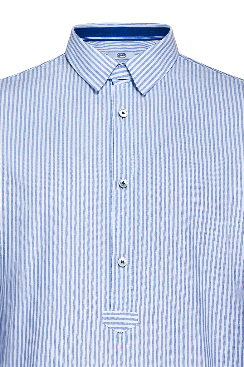 g-ssl-streifenpfoad-mit-spitzkragen-herren-hemd-blau image 3