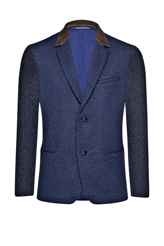 g-ssl-reversjacke-modelstrick-grau-hirschleder-herren image 1