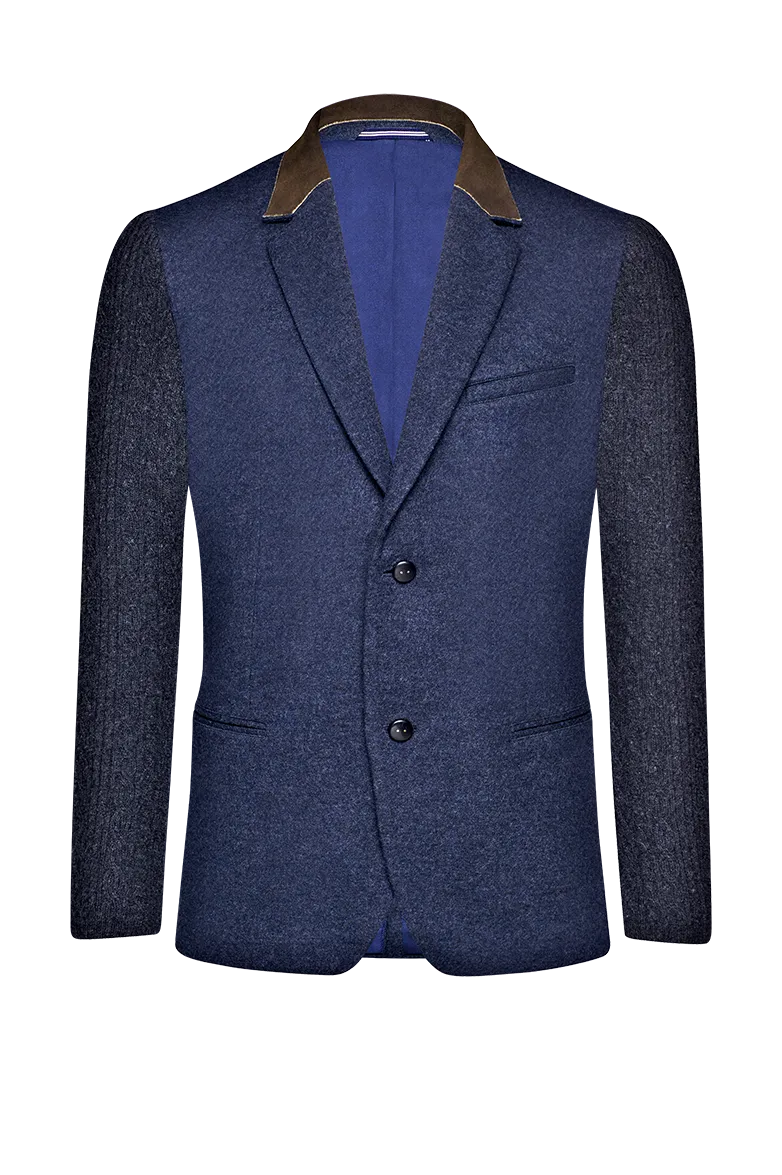 g-ssl-reversjacke-modelstrick-grau-hirschleder-herren image 1