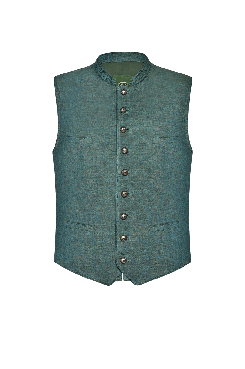 g-ssl-ausseer-gilet-fischgrat-herren-trachtengilet-leinen image 6