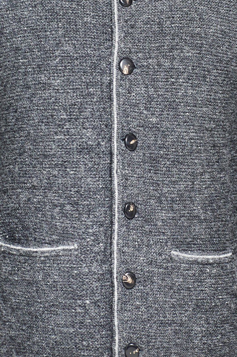 g-ssl-traditionelle-strickjacke-herren-aus-lungauer-schurwolle-grau-schwarz image 3