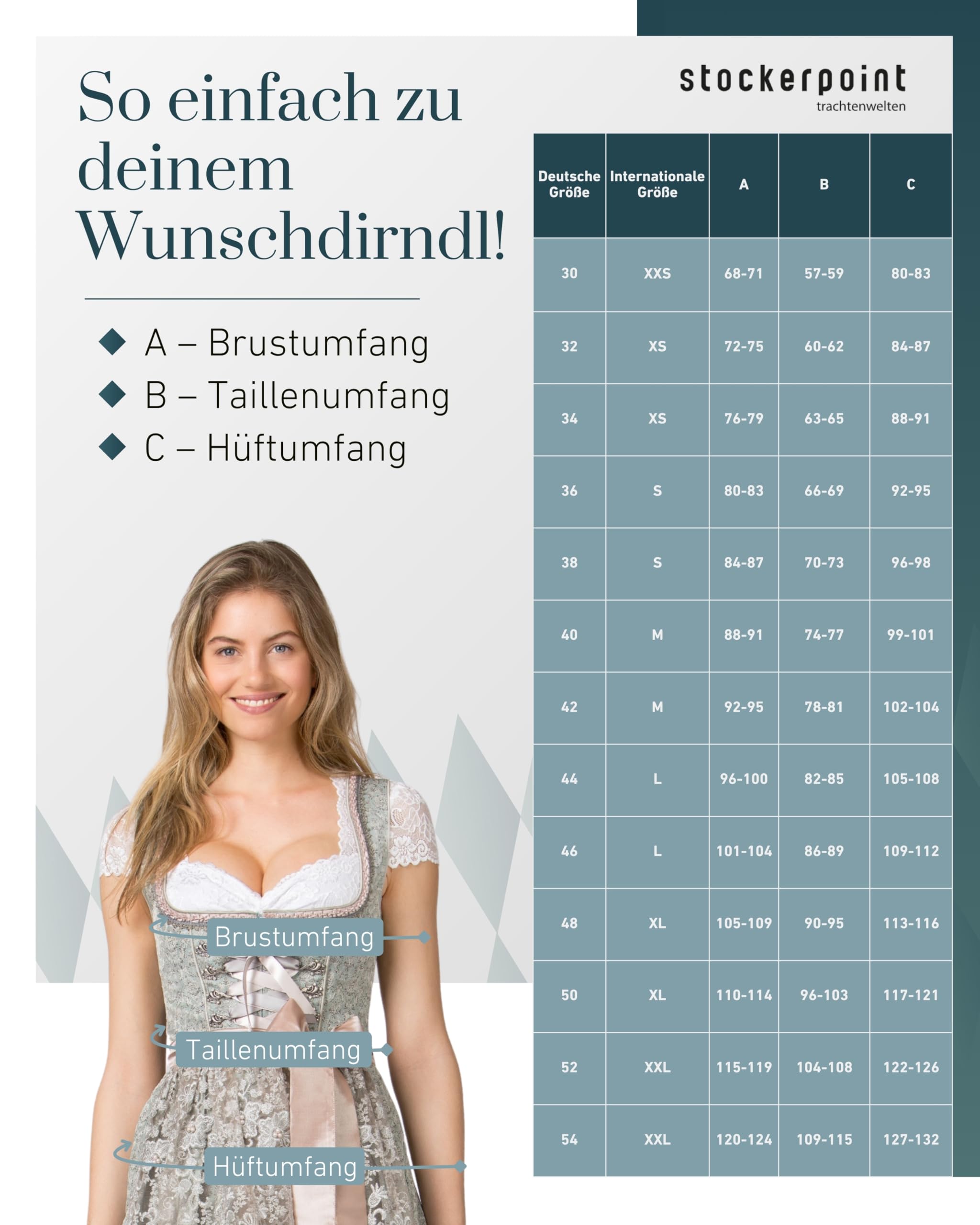 stockerpoint-shila-damen-dirndl-mint-jacquard-mit-spitzensch-rze image 6