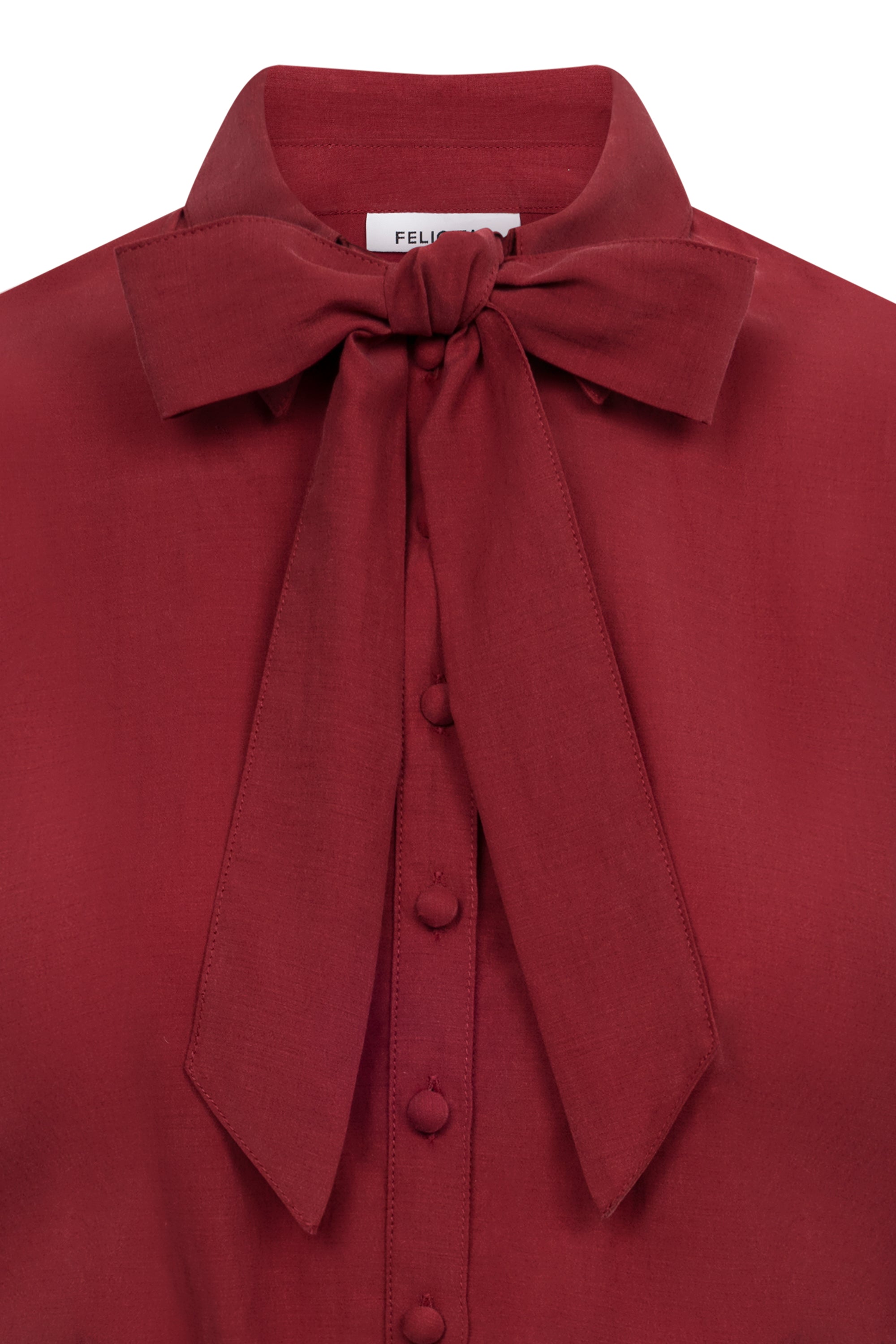 felicitas-damen-bluse-bala-cupro-baumwolle-schleife image 3