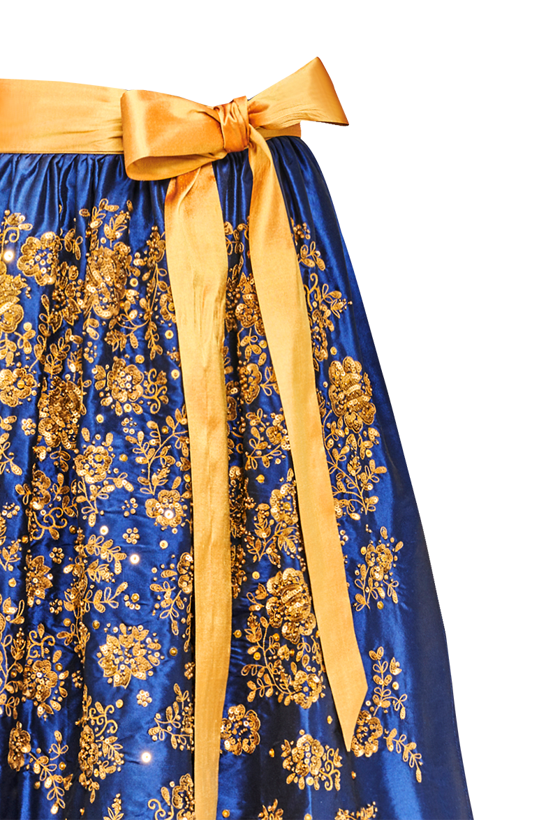 g-ssl-gold-sch-rze-dupionseide-perlen-pailletten-blau-70-cm image 2