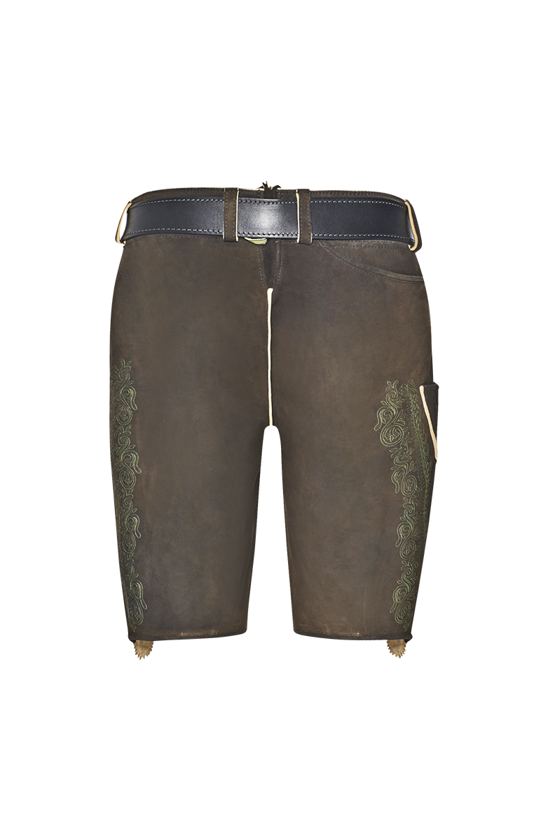 g-ssl-die-9-nahtige-braune-hirschlederhose-mit-reliefstickerei-herren image 2