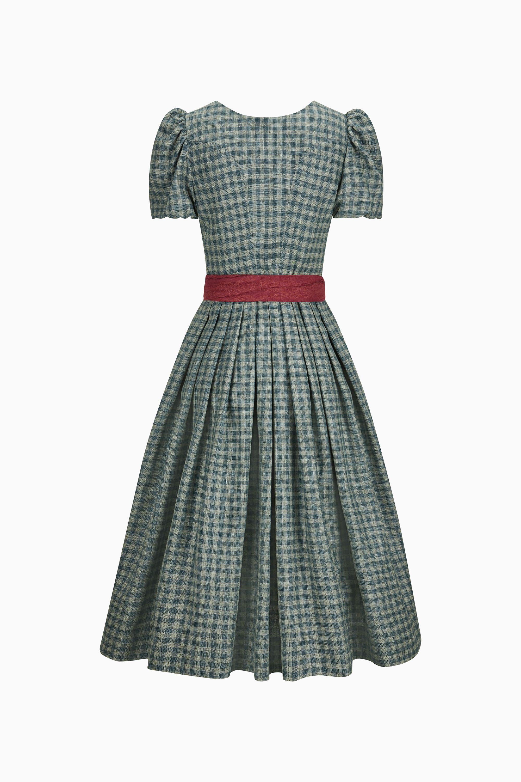 gottseidank-dirndl-laura-mit-geradem-ausschnitt-und-kurzem-puffarm image 2
