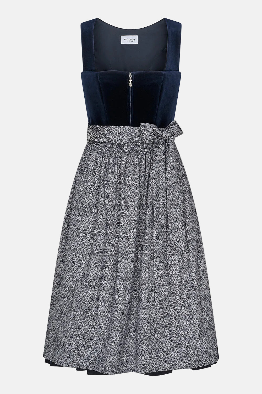 felicitas-damen-dirndl-deleila-70-cm-baumwoll-samt image 2